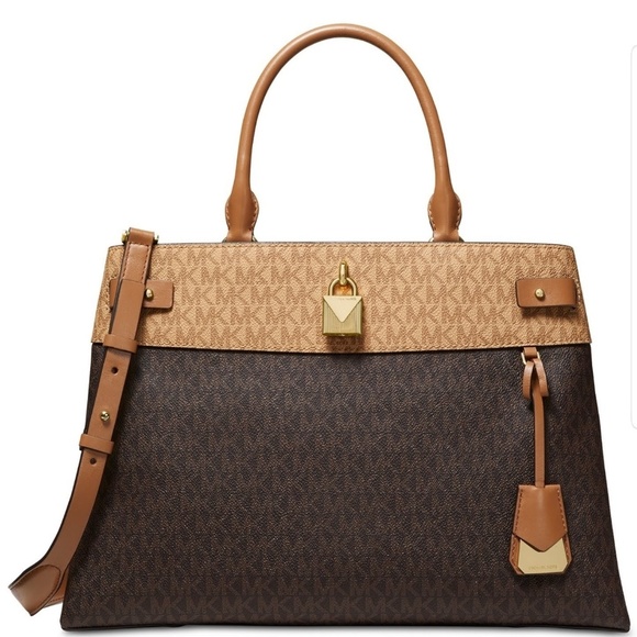 MICHAEL Michael Kors Handbags - MICHAEL Michael Kors Gramercy Signature Satchel